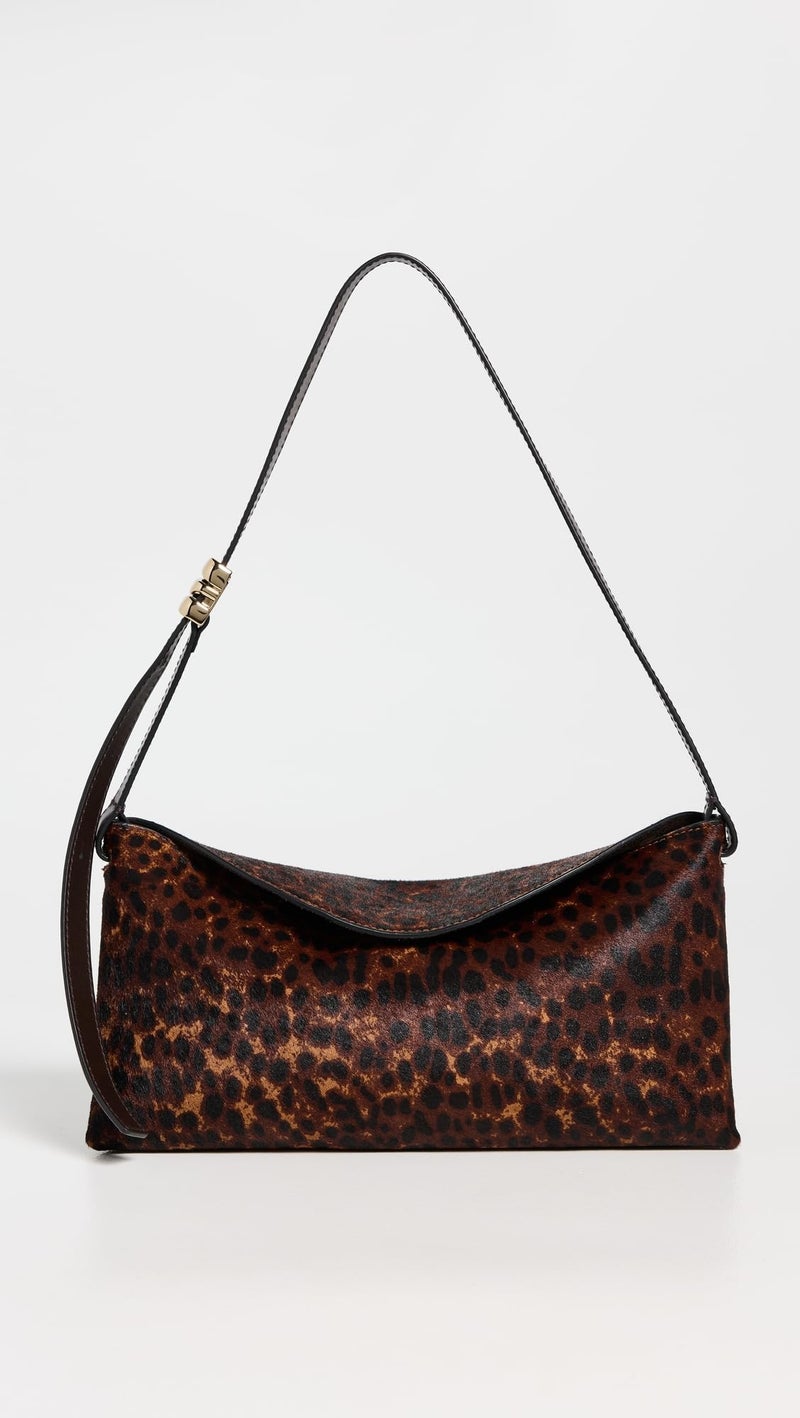 Made Well Madewell Women's Date Night Party Leopard Shoulder Bag, Caramel Multi, One Size - Image 2