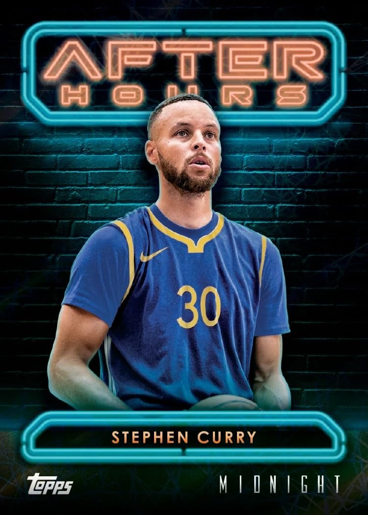 Topps 2023/24 Topps Midnight Basketball Hobby Trading Card Box (3 Chrome Autographs Per Hobby Box) - Image 3