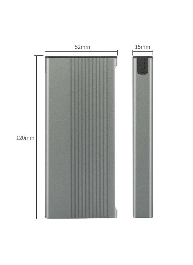 Multi-functional 6 in 1 HUB+ Hard Disk Box Docking Station Support Two Protocols 1000M Network Port