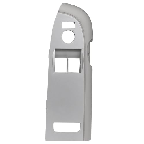 omoZone Window Switch Bezel Cover Front Left Driver Side Door Control Switch Panel Trim Titanium Compatible with 2010-2014 Chevrolet Chevy Silverado GMC Sierra Replaces 25951961 Pickup 2-Door - Image 1