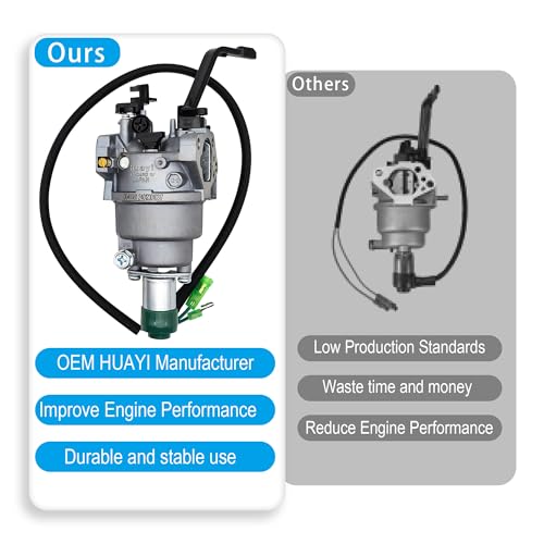 YGQ 420cc 389cc GX390 Generator Carburetor Kit Huayi P27-1D Carb Kit OEM for Champion Predator Generac 439cc 459cc 6500 8750 9000 5500 7000 8000 7500 9500 - Image 3
