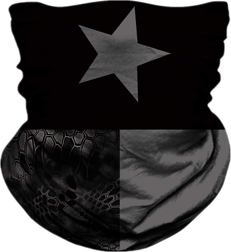 TERNNK Seamless Neck Gaiter Shield Scarf Bandana Face Mask UV Protection for Motorcycle Cycling Riding Running Headbands - Image 1
