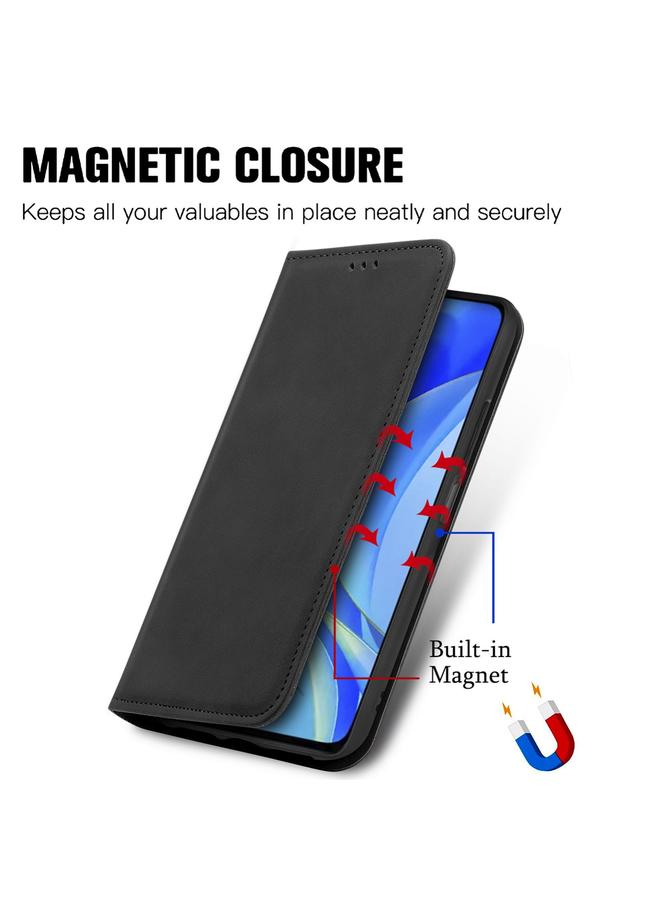 S-TOP Case For Huawei Enjoy 50 Retro Skin Feel Magnetic Leather Phone Case - Image 5