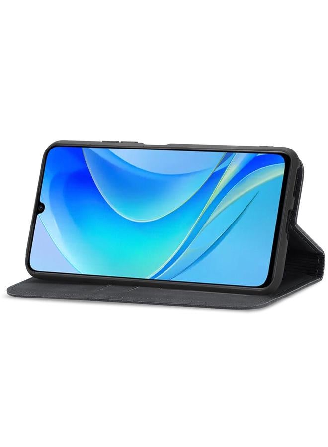 S-TOP Case For Huawei Enjoy 50 Retro Skin Feel Magnetic Leather Phone Case - Image 4