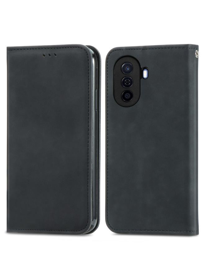 S-TOP Case For Huawei Enjoy 50 Retro Skin Feel Magnetic Leather Phone Case - Image 2