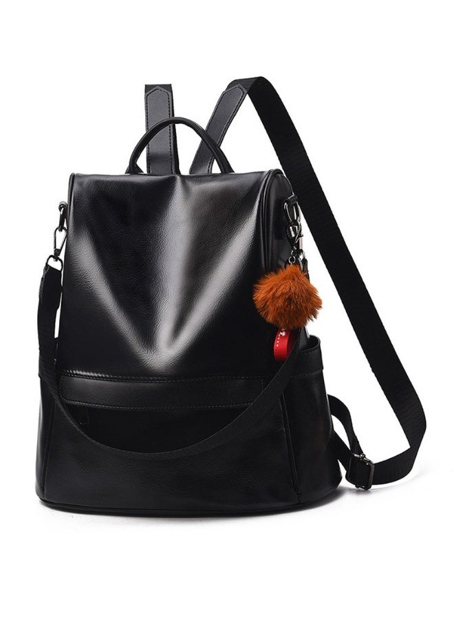 Women Backpack Purse PU Leather Anti-theft Casual Shoulder Bag Fashion Ladies Satchel Bags - Image 1