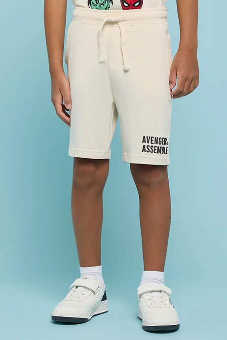 أر أند بي Printed Shorts with Drawstring Waist