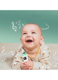 Gonice Baby Nasal Aspirator, Baby Nose Sucker Electric Nose Cleaner, with 3 Suction Levels and 3 Sizes Silicone Tips with Music Soothing Function, Rechargeable  - Image 4