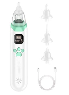 Gonice Baby Nasal Aspirator, Baby Nose Sucker Electric Nose Cleaner, with 3 Suction Levels and 3 Sizes Silicone Tips with Music Soothing Function, Rechargeable  - Image 2