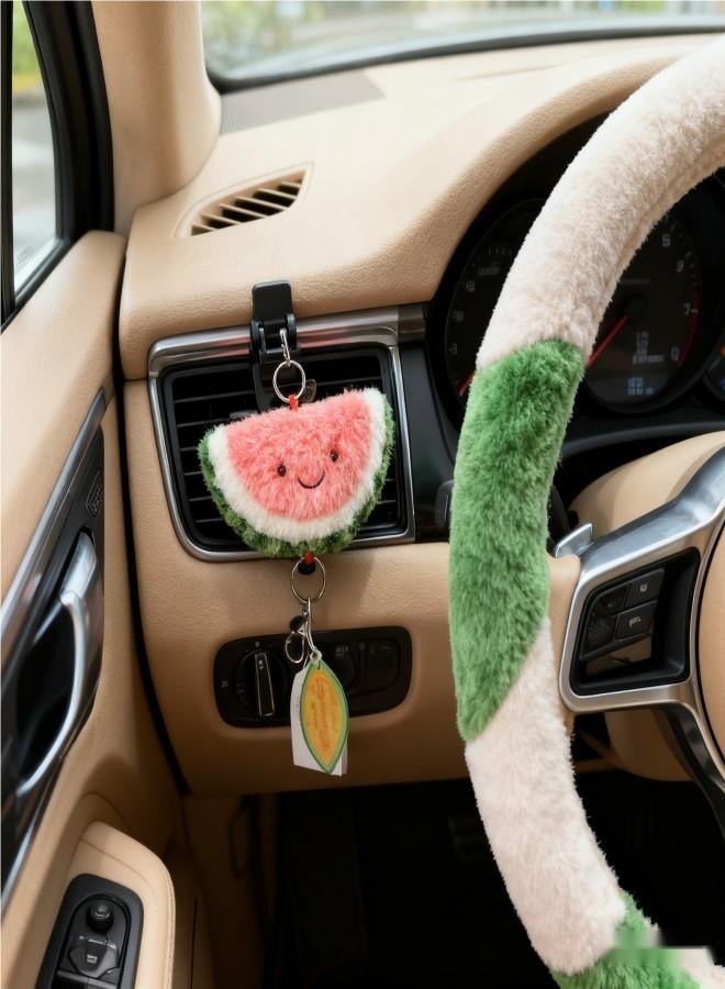 لعبة محشوة أميوزيبلز بطيخ — دمية فاكهة ناعمة ولطيفة للزينة والهدايا - Image 3