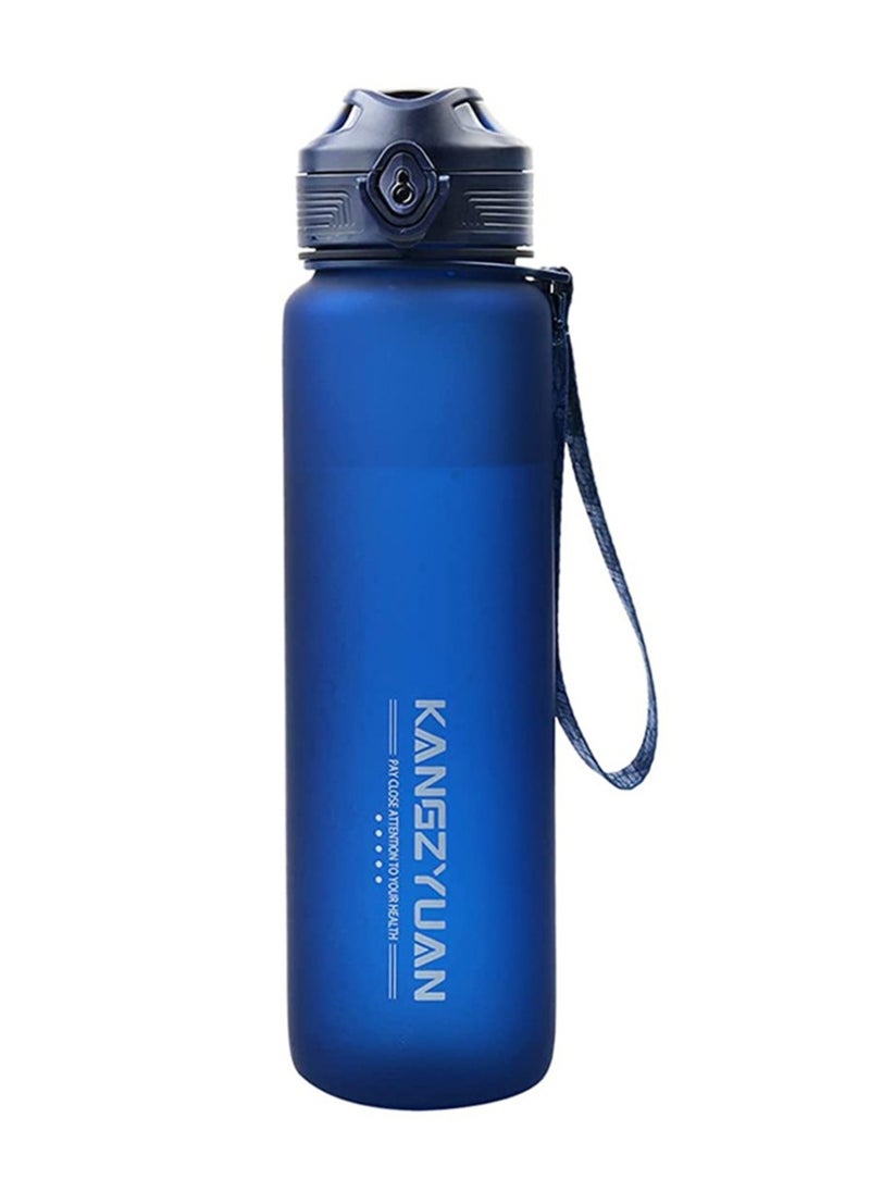 KANGZYUAN - Sports Water Bottle 650ML Protein Shaker Outdoor Travel Drink Bottle Kids Student to Camping Office School Gym BPA Free 0.65L - Image 1