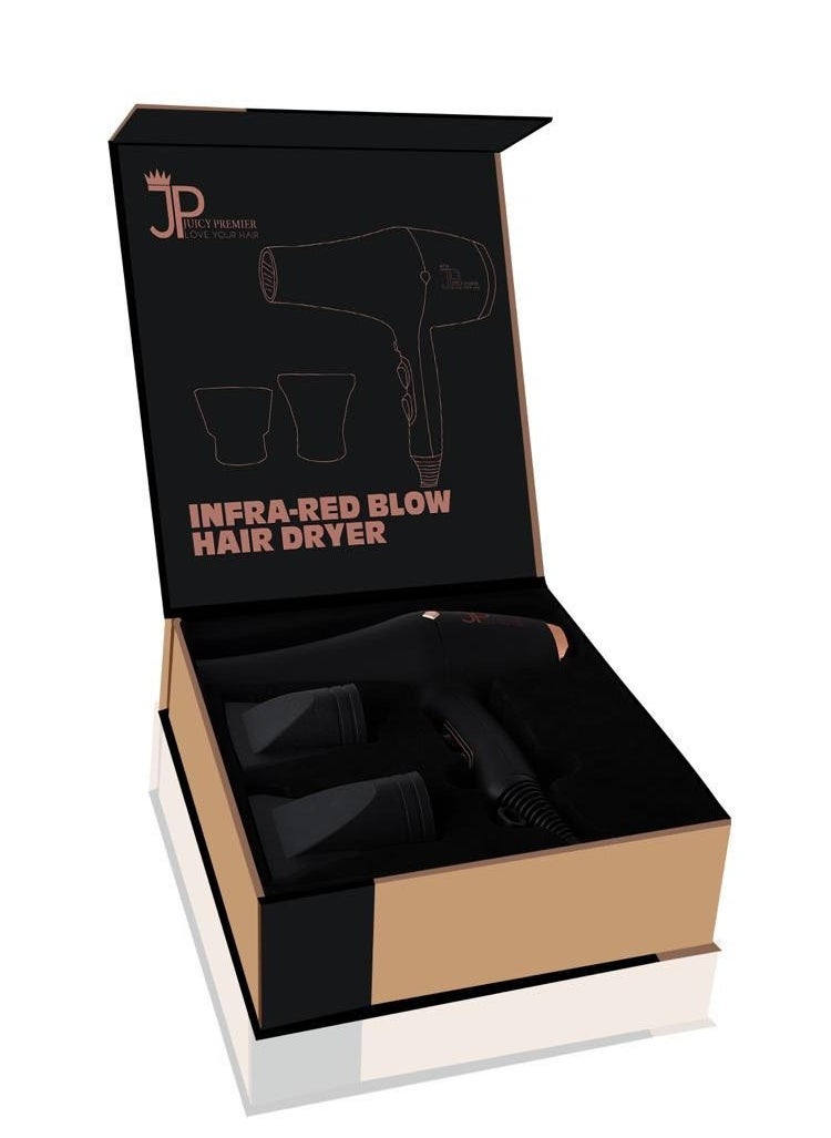 HAIR DRYER WITH INFRARED