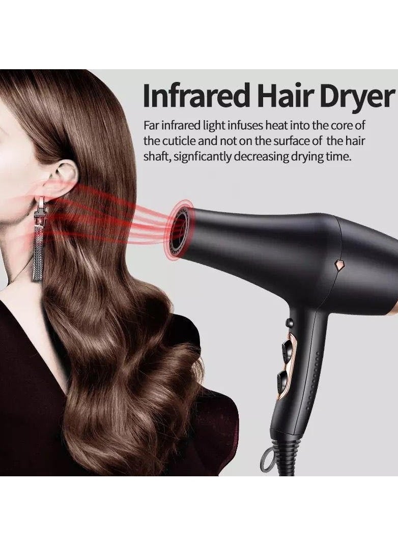 HAIR DRYER WITH INFRARED