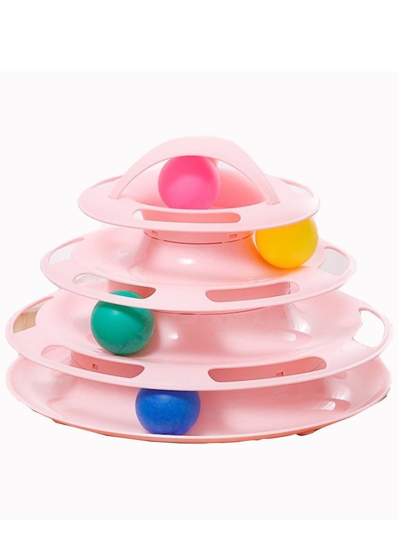 كيدل لوحة تسلية للحيوانات الأليفة، لعبة قطط، مستلزمات الحيوانات الأليفة، برج مسار تسلية الحيوانات الأليفة الجديد، لعبة قطط مضحكة - Image 1