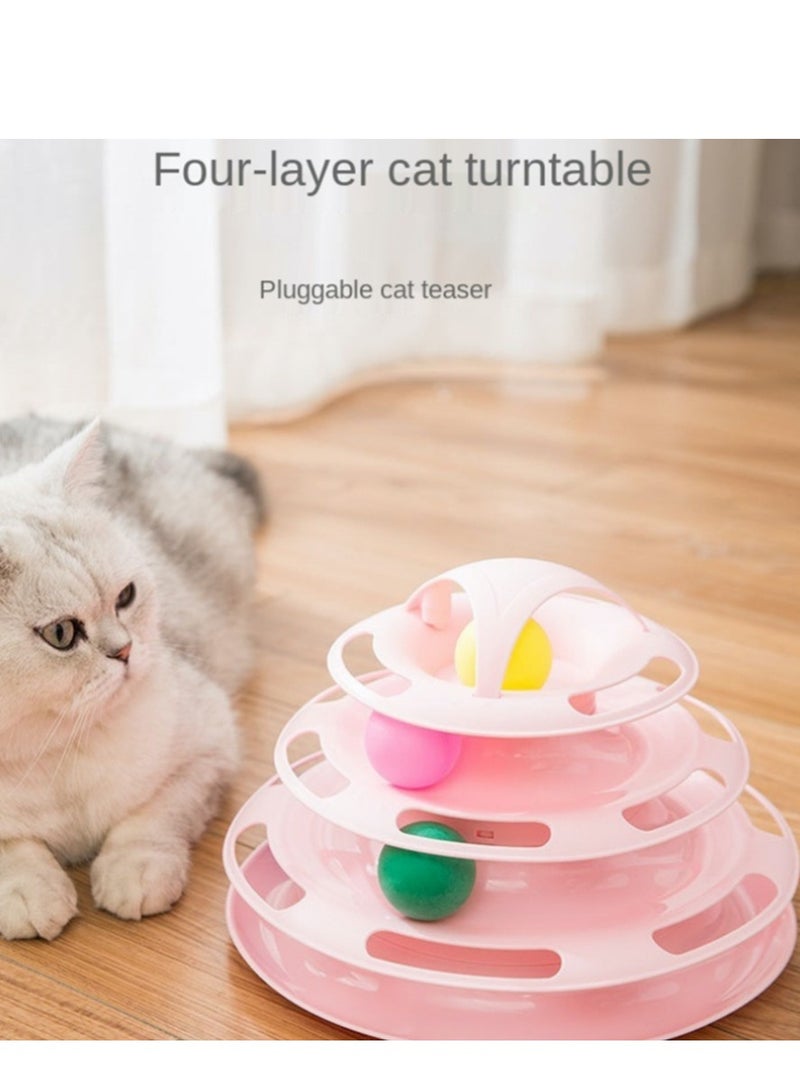 كيدل لوحة تسلية للحيوانات الأليفة، لعبة قطط، مستلزمات الحيوانات الأليفة، برج مسار تسلية الحيوانات الأليفة الجديد، لعبة قطط مضحكة - Image 2