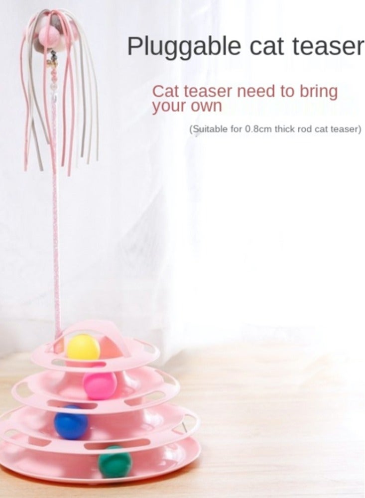 كيدل لوحة تسلية للحيوانات الأليفة، لعبة قطط، مستلزمات الحيوانات الأليفة، برج مسار تسلية الحيوانات الأليفة الجديد، لعبة قطط مضحكة - Image 3