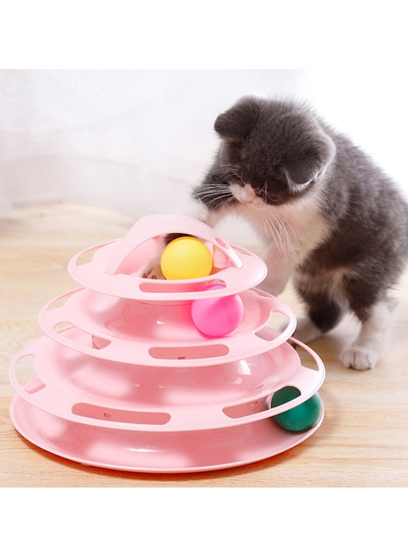 كيدل لوحة تسلية للحيوانات الأليفة، لعبة قطط، مستلزمات الحيوانات الأليفة، برج مسار تسلية الحيوانات الأليفة الجديد، لعبة قطط مضحكة - Image 4