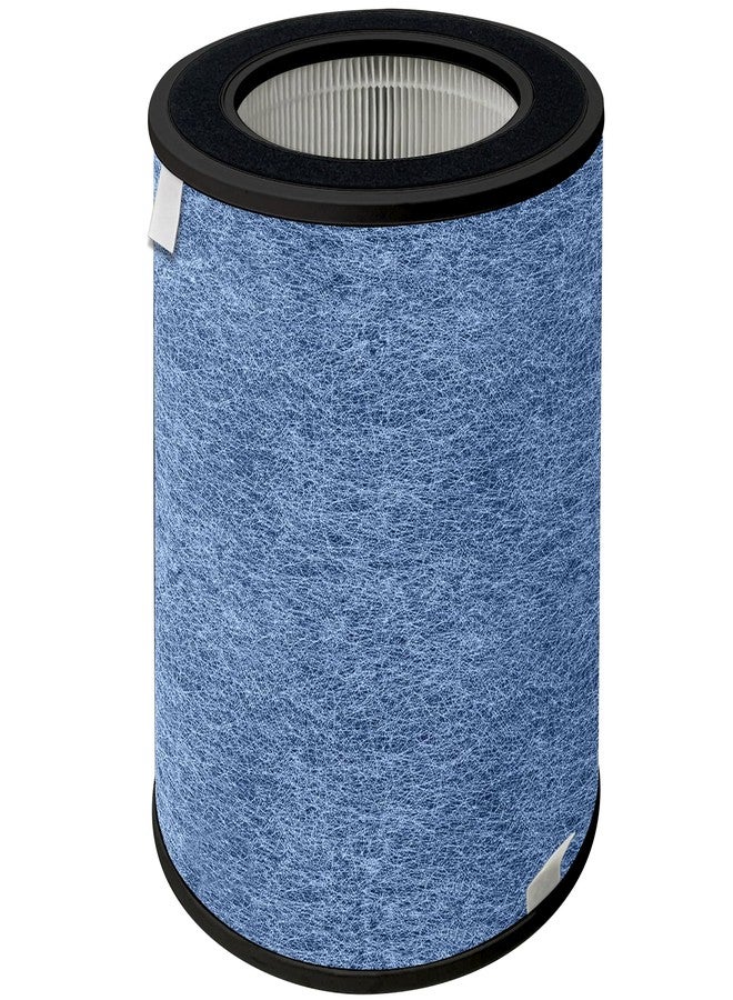 Fette Filter - 1 Filter Replacement Activated Carbon Filter. Compatible with Shark HP302 HP201 HP202 UA205 AP1000 HC501 HC502 Air Purifier MAX, 3-in-1 Compare to Part# HE2FKBAS, HE2FKBASMB - Image 1