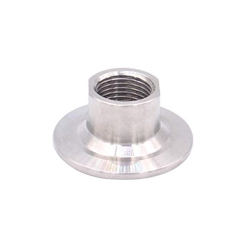 DERNORD 1.5" Sanitary Tri Clamp to 1/2" NPT Female Tri Clover - Image 3