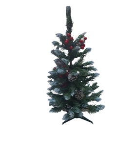 Generic 60-centimetre Artificial Pine Christmas Tree With Stand Green  - Image 1