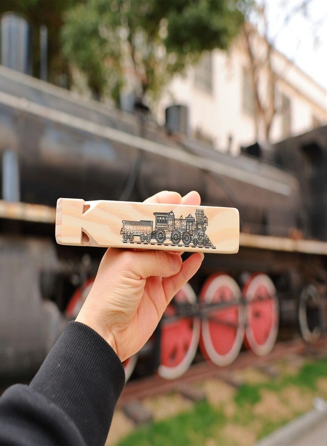 Fartime 2 PCS-Wooden Train Whistle Musical Toy for Kids (4 Tone) - Image 5