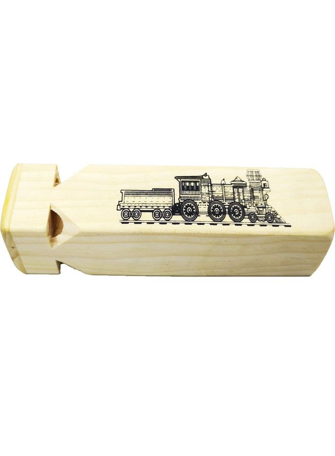 Fartime 2 PCS-Wooden Train Whistle Musical Toy for Kids (4 Tone) - Image 2