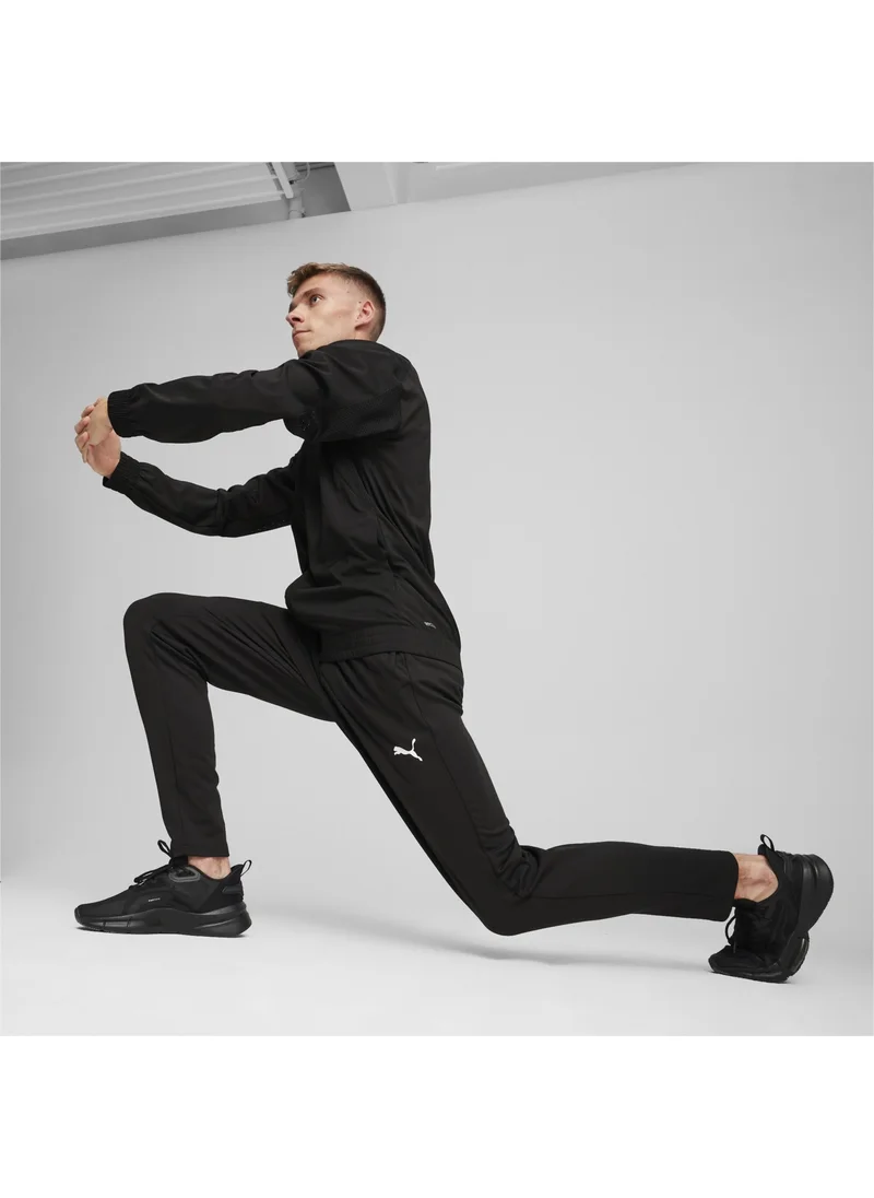 PUMA Fit Men's Zippered Woven Jacket