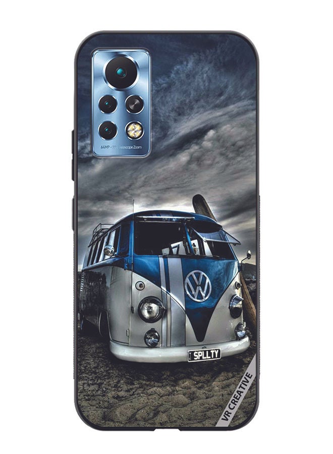VR CREATIVE Protective Case Cover For Infinix Note 11 Pro Mini Bus Design Multicolour - Image 1