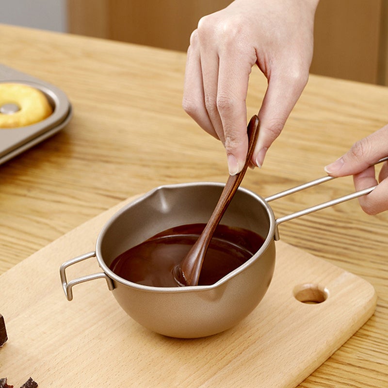 🍳 إناء تذويب الشوكولاتة من الفولاذ الكربوني بتصميم مناسب للخبز المنزلي - Image 3