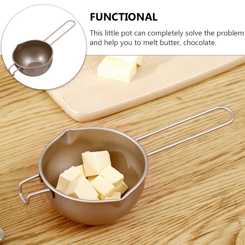 🍳 إناء تذويب الشوكولاتة من الفولاذ الكربوني بتصميم مناسب للخبز المنزلي - Image 4