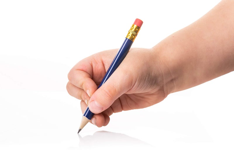 Pencil Buddies Short Triangle Golf Pencils with Erasers, 72 Pack, Small Grip for Preschool, School and Kindergarten Students, Kidâ€™s Writing and Drawing School Supplies, 2 Sharpeners - Image 2