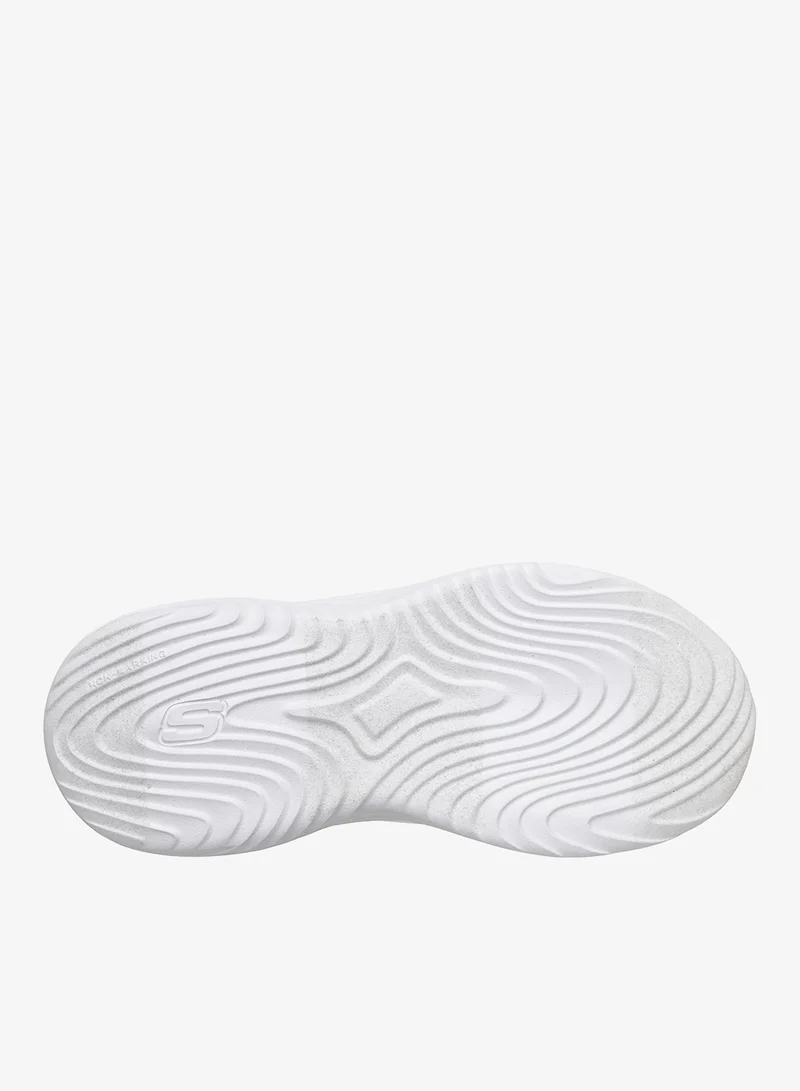 Skechers WHITE SYNTHETIC / WHITE TRIM Kids Bounder Pro for Men | Best Price UAE