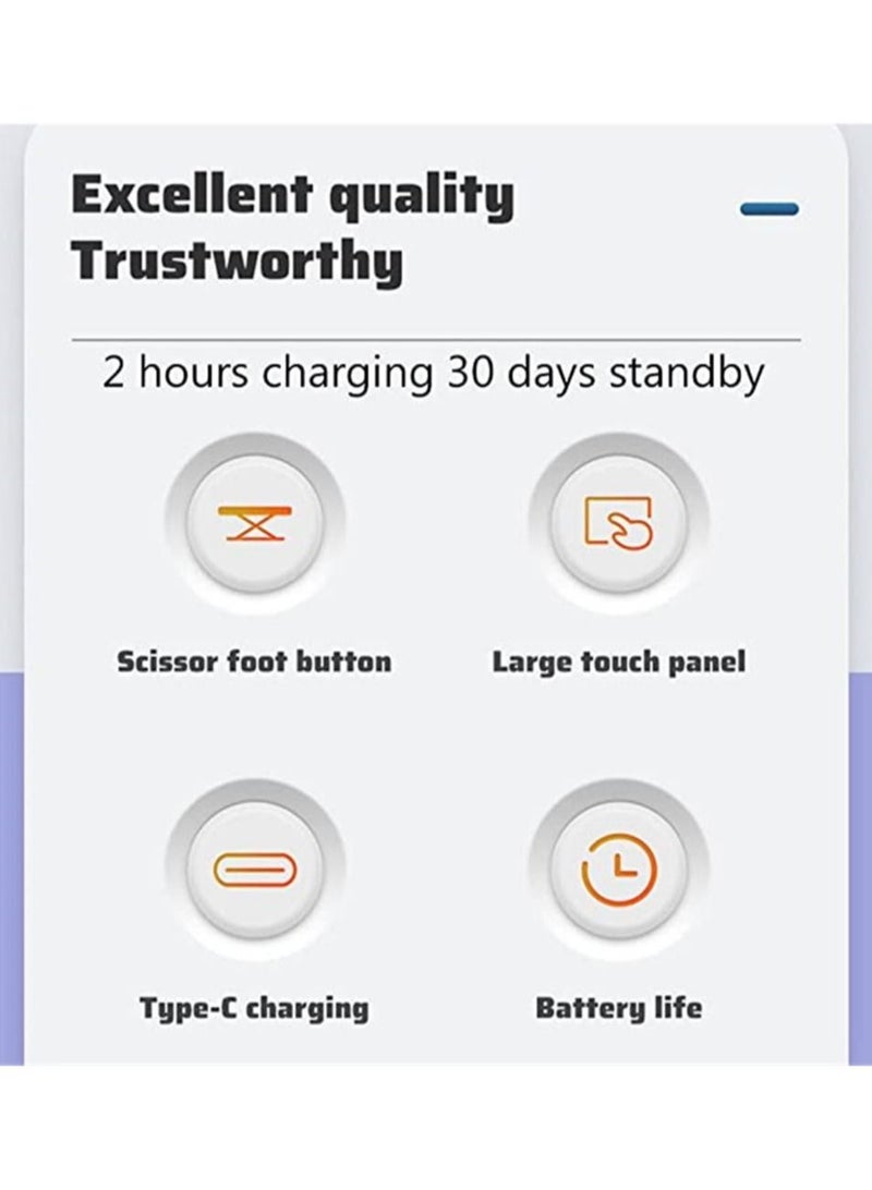 Wireless Bluetooth Keyboard and Mouse Combo with USB Receiver, Round Cap Touch Arabic English Letter Compatible iOS Android Windows - Image 3