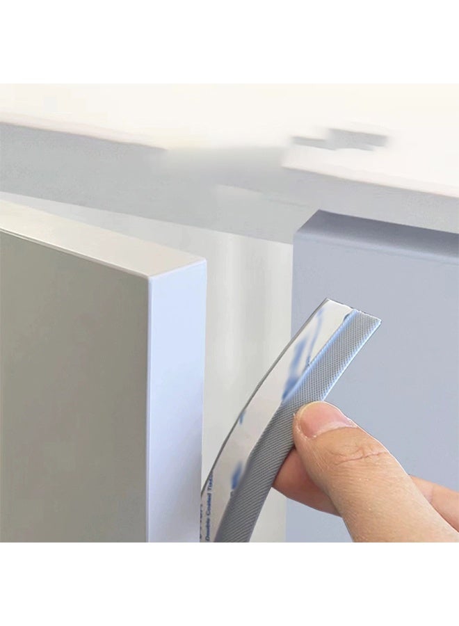 Wardrobe seals Cabinets Cabinets Glass Cabinets Display Cabinet Stops Filling Rubber Strips Door Gap Filling Rubber Strips Cabinet Door Dust Strips are Suitable for Bedrooms, Kitchens, Offices, Bathrooms - Image 1