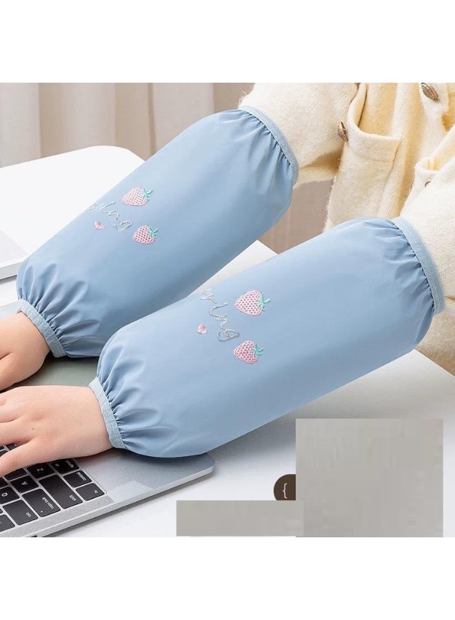 Long, waterproof and leak-proof gloves for protection during washing, cleaning and cooking. - Image 1