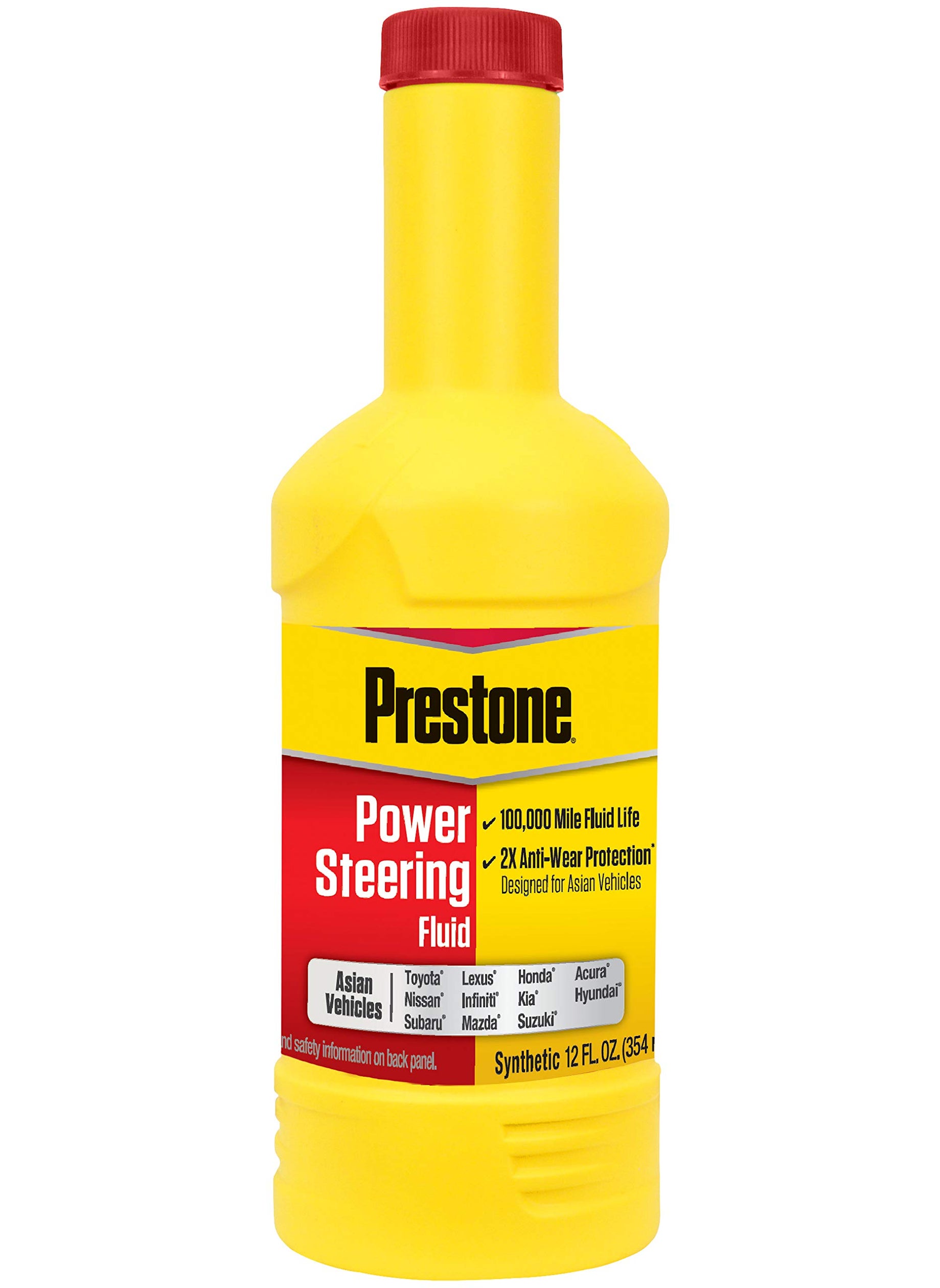 FRAM Prestone AS269 Power Steering Fluid for Asian Vehicles - 12 oz.  - Image 1
