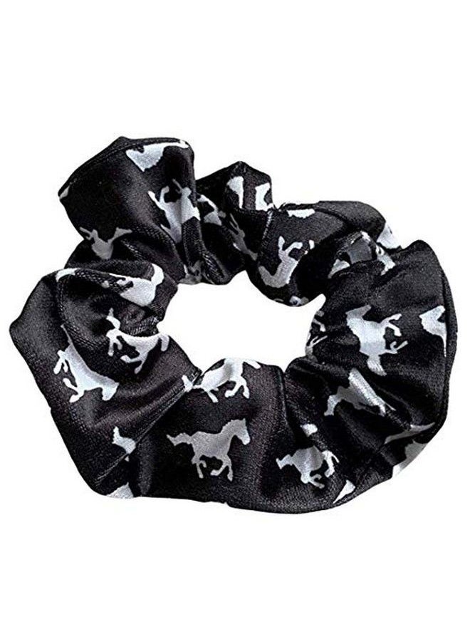Sportybella - Horse Scrune Horses Hair Accessories Premium Velvet No Crease Horse Hair Elastics Gift For Equestrian - Image 1