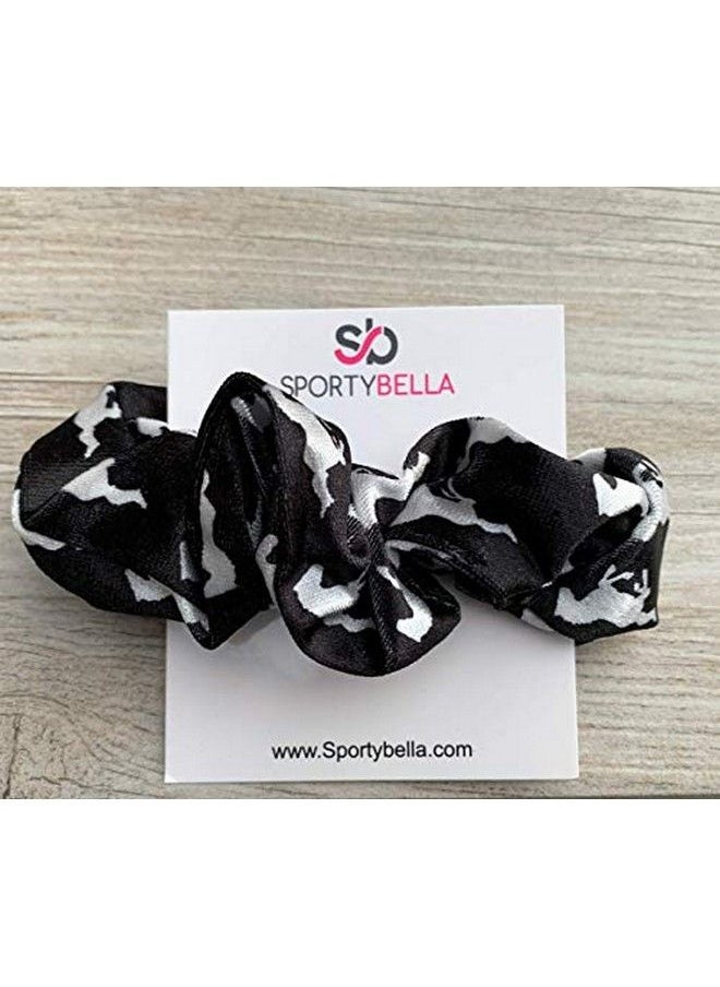 Sportybella - Horse Scrune Horses Hair Accessories Premium Velvet No Crease Horse Hair Elastics Gift For Equestrian - Image 1