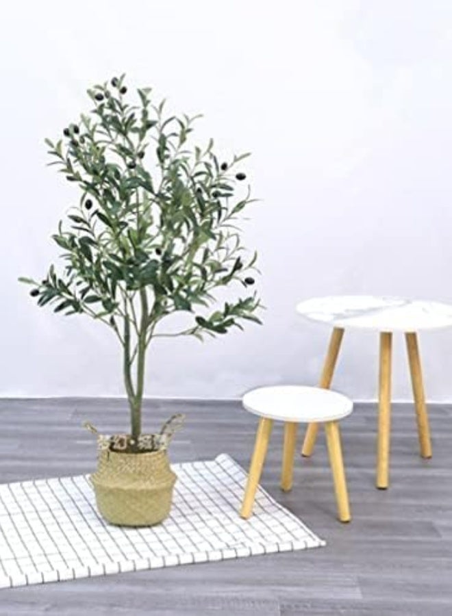 Generic Artificial Olive Tree with Fruits, 120 cm suitable for living rooms, courtyards, terraces, offices, etc.  - Image 2