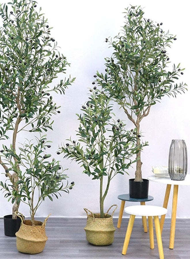 Generic Artificial Olive Tree with Fruits, 120 cm suitable for living rooms, courtyards, terraces, offices, etc.  - Image 4