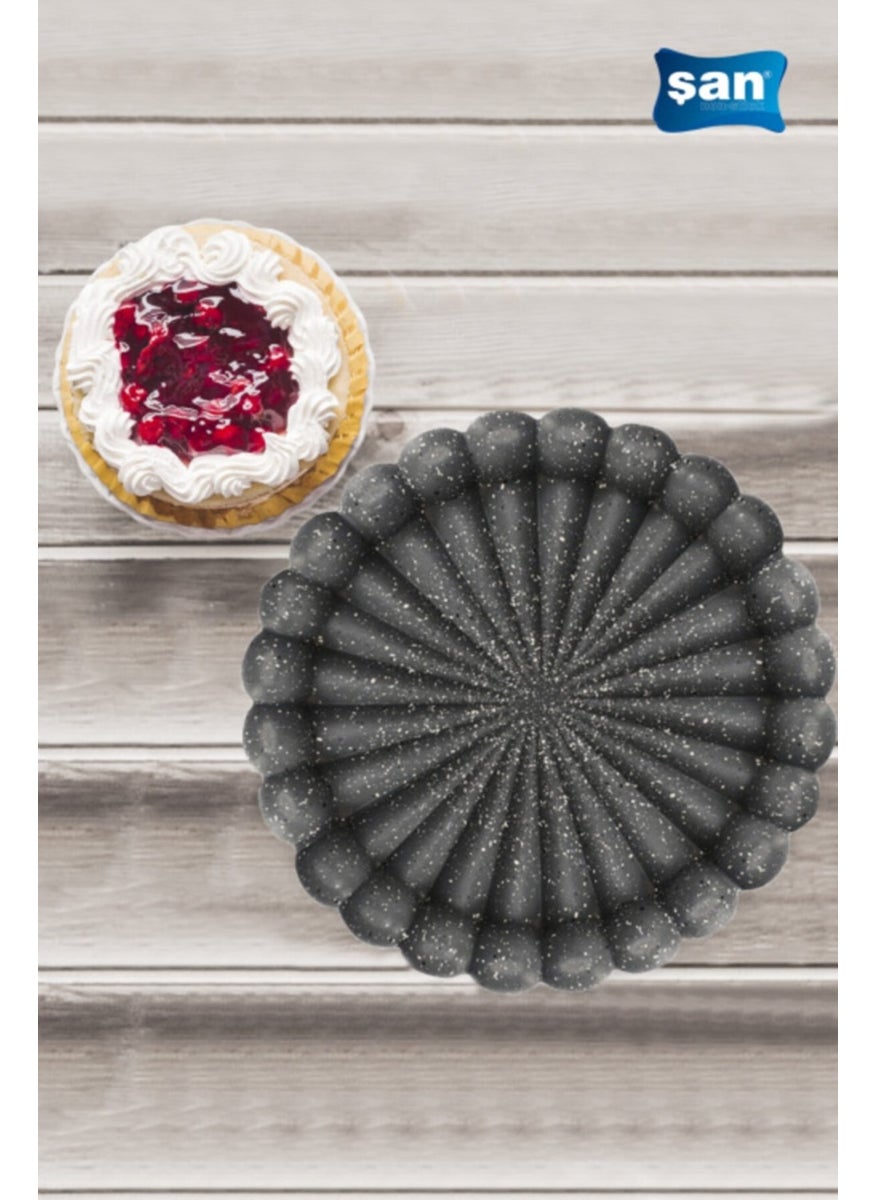 SAN 22CM Granite Cast Cake Mold Tart Mold  - Image 1