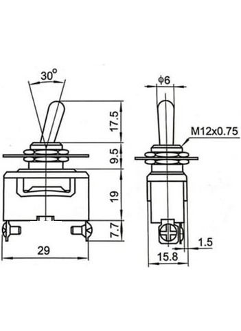 Toggle Switch 1-0 Metal Switch 2 Pin 12V-220V - pzsku/ZC99713DF659AA97DE18AZ/45/_/1740621012/18834f58-bce0-45fe-b4d0-435d1a5684a6