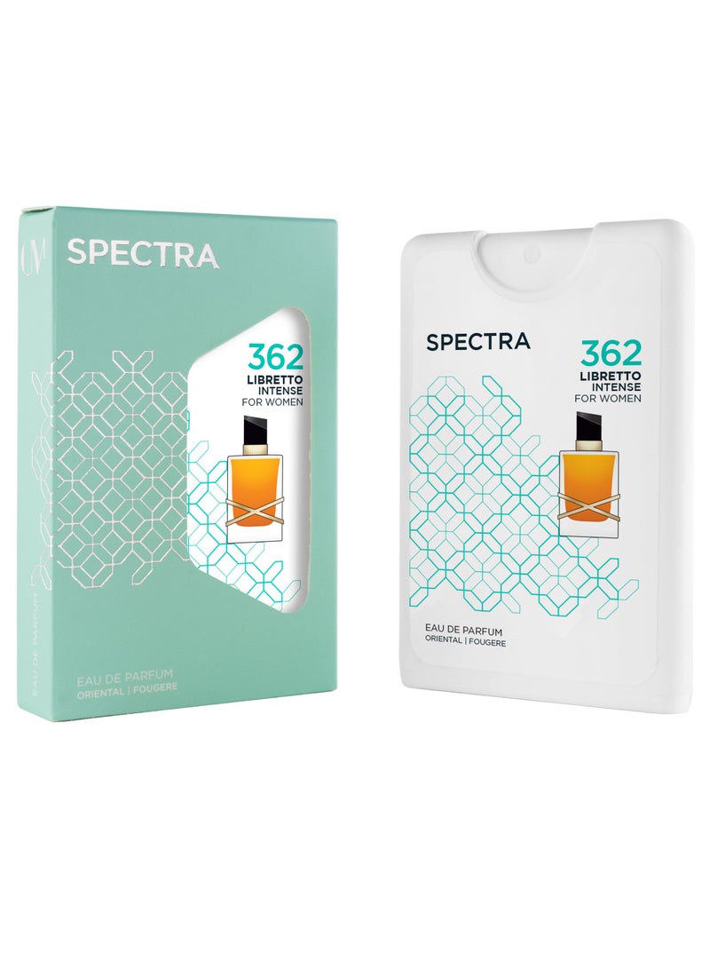Spectra Pocket 362 Libretto Intense EDP Perfume For Women - 18ml - Image 1