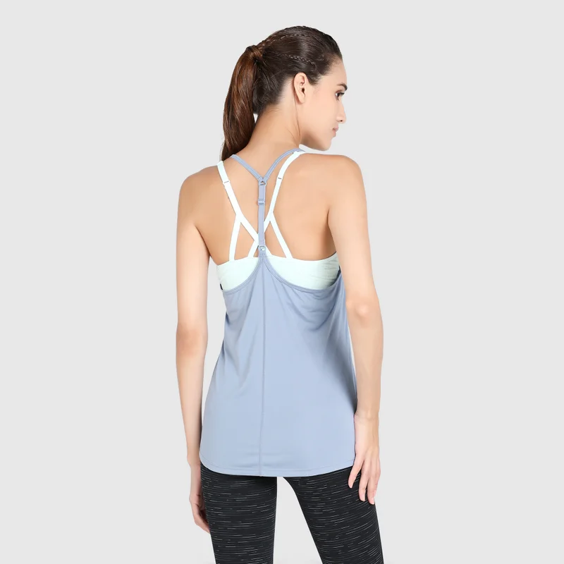 Nike Blue Women's One Dri-FIT Elastika Tank Top for Women | Best Price UAE