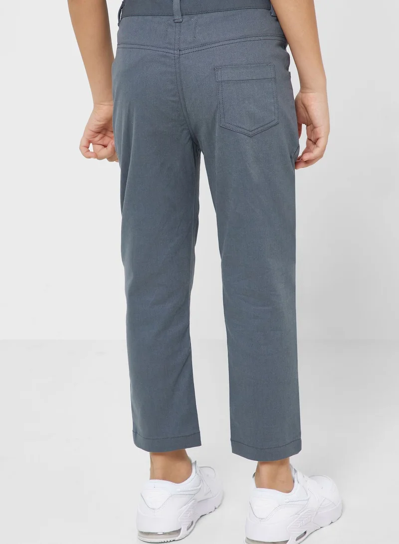 Pinata Boys Grey Chino Trousers