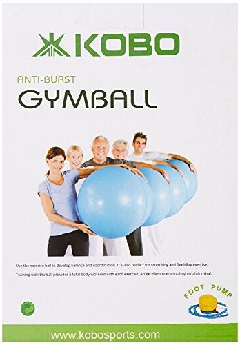 Kobo Gym Ball Anti Burst with Foot Pump (Imported) - Image 4
