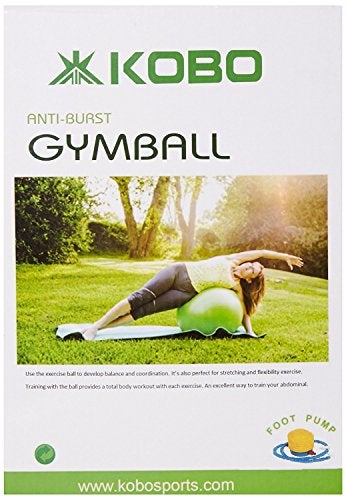 Kobo Gym Ball Anti Burst with Foot Pump (Imported) - Image 3