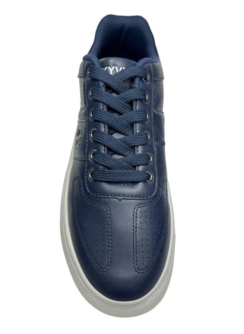Sky View Sky View Men's Youth Fashion Light Weight Classic Sneakers Casual Walking Uniform Work Shoes  - Image 3