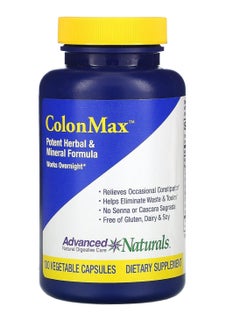 Advanced Naturals Colonmax Caps 100 Count Blue and White  - Image 1
