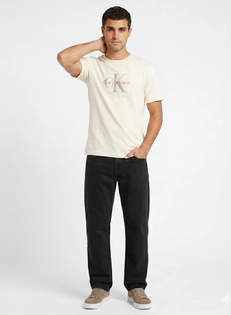CALVIN KLEIN  Graphic Logo T-shirt for Men | Best Price UAE